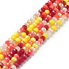 Glass Beads Strands X-EGLA-A034-M4mm-01-3