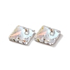Square Shape Sew on Rhinestone RGLA-C001-04A-001LA-3