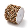 Brass Enamel Curb Chains CHC-C003-13G-19-4