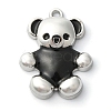 Rack Plating Alloy Enamel Pendants ENAM-Z016-04P-1