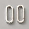 925 Sterling Silver Spring Gate Rings STER-WH0005-53-1