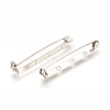 Non-Tarnish 304 Stainless Steel Pin Brooch Back Bar Findings STAS-Q184-04C-1