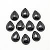 Natural Black Stone Cabochons G-R417-10x14-46-1