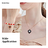 24Pcs 4 Styles Alloy Enamel Pendants ENAM-SC0004-73-5