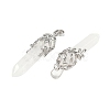 Natural Quartz Crystal Pendants G-M450-01P-12-2