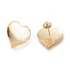 Brass Stud Earring Findings KK-M211-04G-2