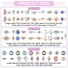 Evil Eye Jewelry Making Finding Kit DIY-NB0008-22B-2
