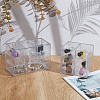 2Pcs 2 Styles Desktop Plastic Storage Box ODIS-GO0001-27-4