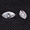 Cubic Zirconia Pointed Back Cabochons ZIRC-M003-4x2mm-007-2