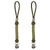 Handmade Nylon Parachute Cord for Men HJEW-WH0043-66AS-01-1
