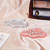 2Pcs 2 Colors Resin Jewelry Plate AJEW-DC0001-51-6