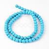 Synthetic Turquoise Beads Strands TURQ-G106-6mm-02F-2