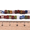 Natural & Synthetic Mixed Gemstone Beads Strands G-T143-34-6