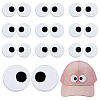 20Pcs Eyes Polyester Embroidery Iron on/Sew on Patches DIY-GA0010-06A-02-1