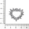 Rack Plating Alloy Pendants PALLOY-R151-21B-3