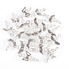Glass & Alloy Pearl Pendants HJEW-TAC0058-3