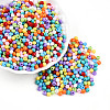 Opaque Colours Glass Seed Beads SEED-N007-19B-1
