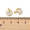 Brass Charms KK-B079-04G-3