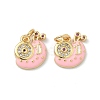 Brass Micro Pave Cubic Zirconia Pendants KK-H537-17G-01-1