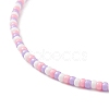 3Pcs 3 Color Glass Seed Braided Beaded Necklaces Set for Women NJEW-JN04117-5