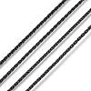 1mm Jewelry Braided Thread Metallic Threads MCOR-S002-07-4