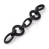 Handmade Opaque Spray Painted Acrylic Link Chains AJEW-JB00869-2
