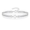Letter 304 Stainless Steel Link Bracelets FS-WG7830E-28-1