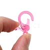 Transparent Plastic Lobster CLaw Clasps KY-H005-A12-5