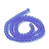 Transparent Glass Beads Strands X1-EGLA-A034-T6mm-MD31-3