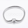 Tarnish Resistant 304 Stainless Steel European Style Chains Bracelet Making STAS-E428-10B-P-1