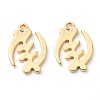 Brass Pendants KK-Z010-16G-2