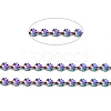 Ion Plating(IP) 304 Stainless Steel Flower Link Chains STAS-B041-08MC-2