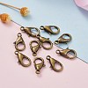 Antique Bronze Alloy Lobster Claw Clasps X-E102-NFAB-6