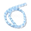 Macaron Color Natural Selenite Beads Strands G-B102-A01-07-2