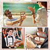 2-Slot Wooden Couple Rings Storage Boxes CON-WH0087-42A-6