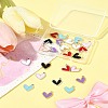 24Pcs 12 Colors Rack Plating Alloy Enamel Charms ENAM-FS0002-75-10