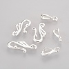 Tibetan Style Hook and Eye Clasps K08ZJ021-1