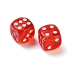 Spray Printed Transparent Acrylic Beads AC-CBA40CF-01F-2