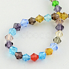 Mixed Glass Bicone Beads Strands X-GLAA-S050-4mm-2