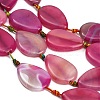 Natural Banded Agate/Striped Agate Beads Strands GG-CBAE0EB-01B-10-4