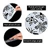 PET Plastic Drawing Painting Stencils Templates DIY-WH0284-007-3