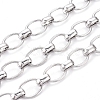 Tarnish Resistant 304 Stainless Steel Rolo Chains CHS-F009-04-P-1
