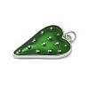 Brass Enamel Pendants KK-Q098-22P-01-2