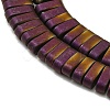 Electroplated Non-magnetic Synthetic Hematite Beads Strands G-C106-B01-06A-3