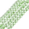 Transparent Glass Beads Strands GLAA-Q118-01A-B07-1