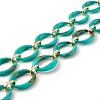 Handmade Imitation Gemstone Style Acrylic Chains AJEW-JB00979-02-1