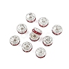 Brass Grade A Rhinestone Spacer Beads RB-A014-Z6mm-23S-3