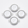 Alloy Enamel Links Connectors ENAM-TAC0003-01S-04F-1