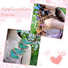 20Pcs 5 Colors Cloth Simulation Gauze Butterfly Ornament Accessories DIY-SP0005-69-7
