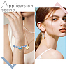 72Pcs 9 Colors Zinc Alloy Rhinestone Connector Charms FIND-GA0007-93-5